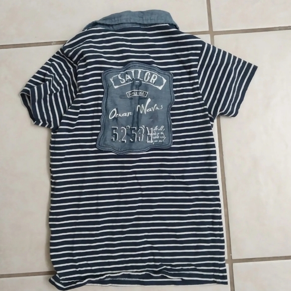 Lot Of 5 Short Sleeve Shirts Button Down & Polo Sz 5 RL POLO, JB, CP, BOB - Picture 10 of 16